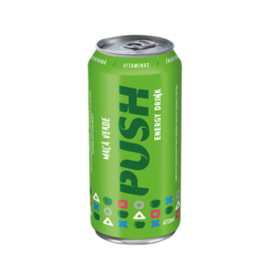 Energético Push Maça Verde 473 ml Lata