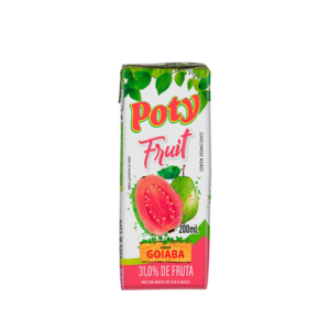 Suco Poty Fruit Goiaba 200ml