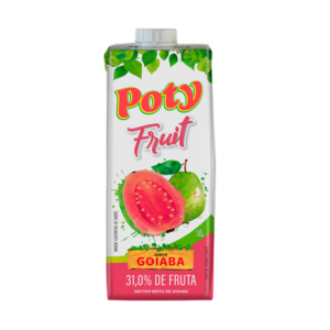 Suco Poty Fruit Goiaba 1Lt